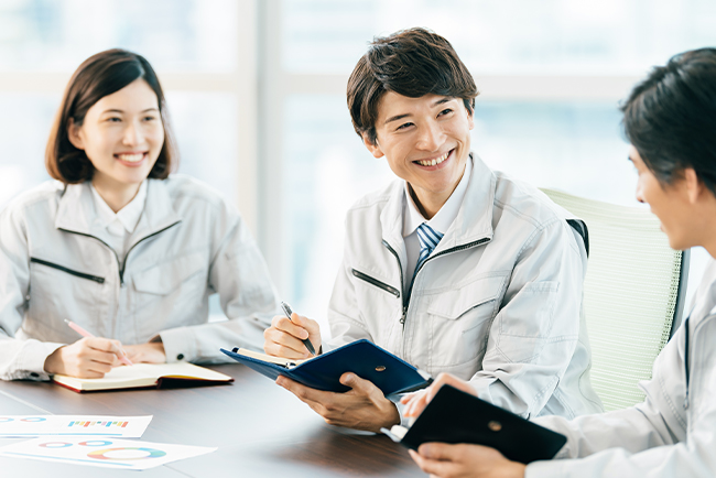 着実にチャレンジしていける環境