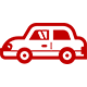 車・バイク・自転車通勤OK(無料駐車場有)